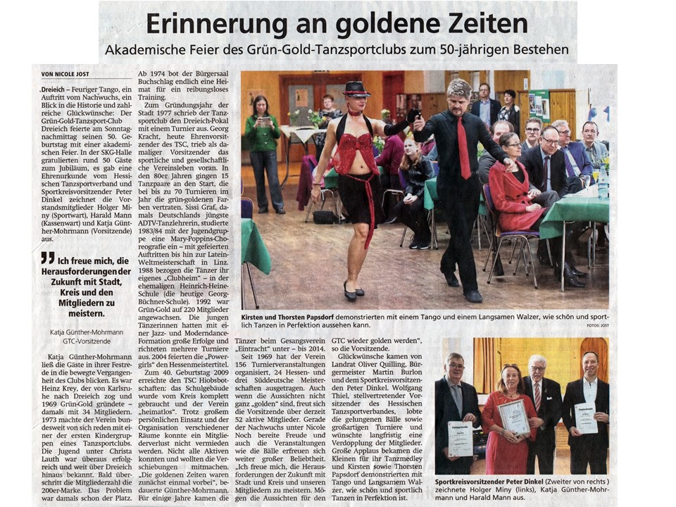 2019 03 24 Akademische Feier Artikel OP 20190326