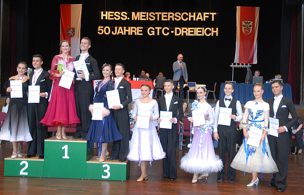 Siegerehrung Hauptgruppe B Standard